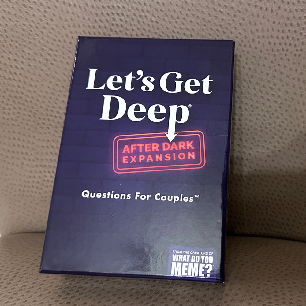 Let's Get Deep After Dark Expansion Card Game
